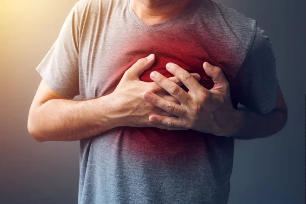 pain in chest after sneezing