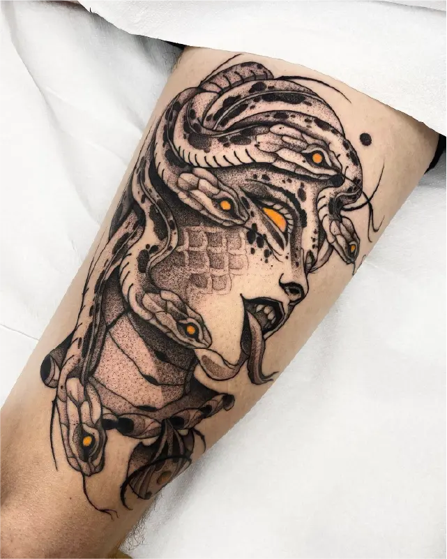 what is a medusa tattoo