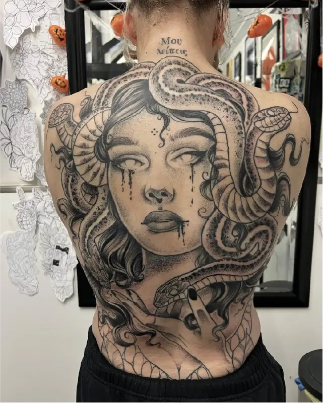 what is the meaning of a medusa tattoo